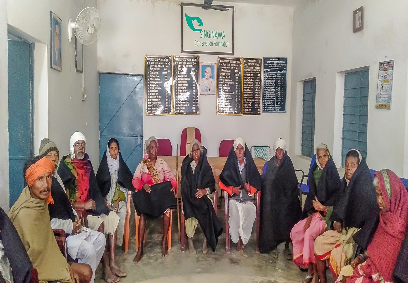 blanket-distribution-for-the-elderly-of-Kohka-village-